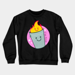 Trash Fire Crewneck Sweatshirt